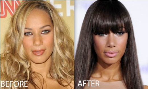 Leona Lewis Nose Job Leona Lewis Nose Job Before and After   Rumor