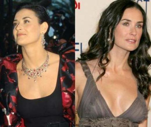 Demi Moore Breast Implants Before After Did Demi Moore Have Breast Implants?