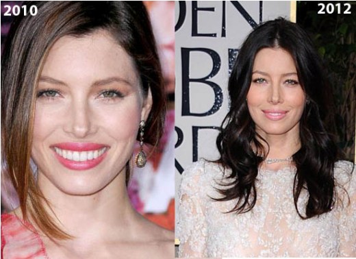 Jessica Biel Nose Job Jessica Biel Nose Job Before and After   Rumor