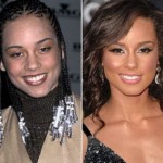 Alicia Keys Nose Job Before and After